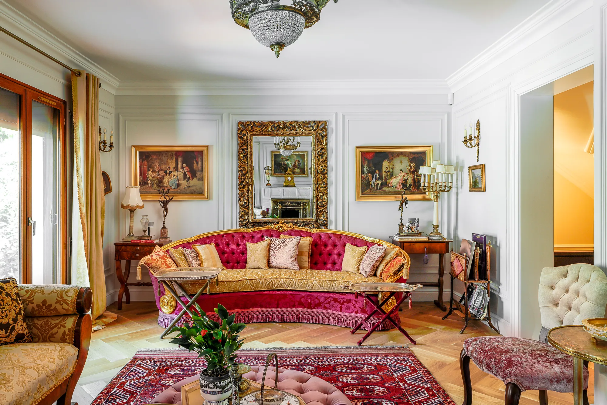 Amenajare interioara rezidentiala — Casa clasica adaptata vietii moderne, stil clasic si neoclasic, Timisoara. Imagine 2 din 7