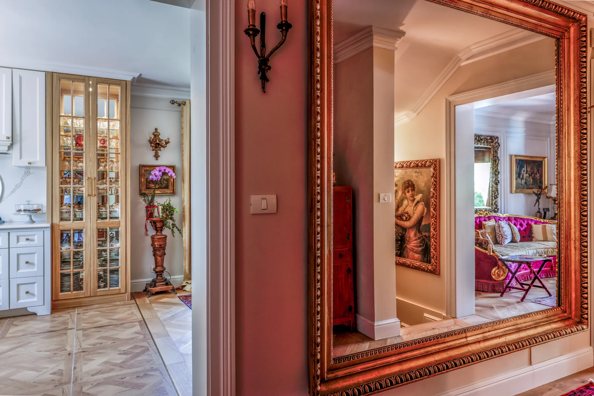 Amenajare interioara rezidentiala — Casa clasica adaptata vietii moderne, stil clasic si neoclasic, Timisoara. Imagine 4 din 7