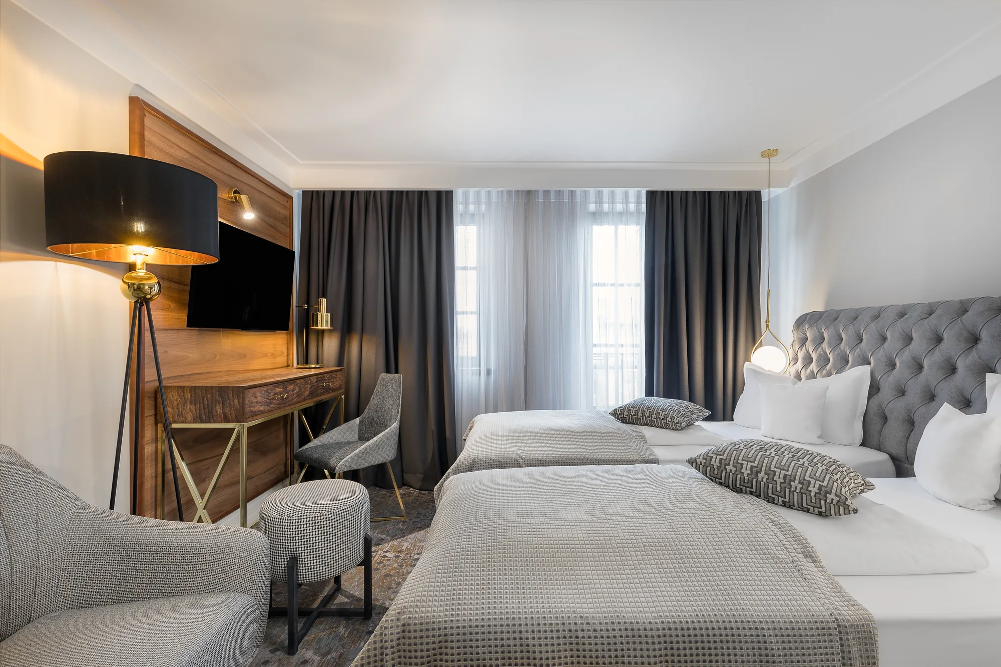 Amenajare interioara comerciala — DONNA ANA BOUTIQUE HOTEL, stil contemporan cu accente glam, Timisoara. Imagine 6 din 20