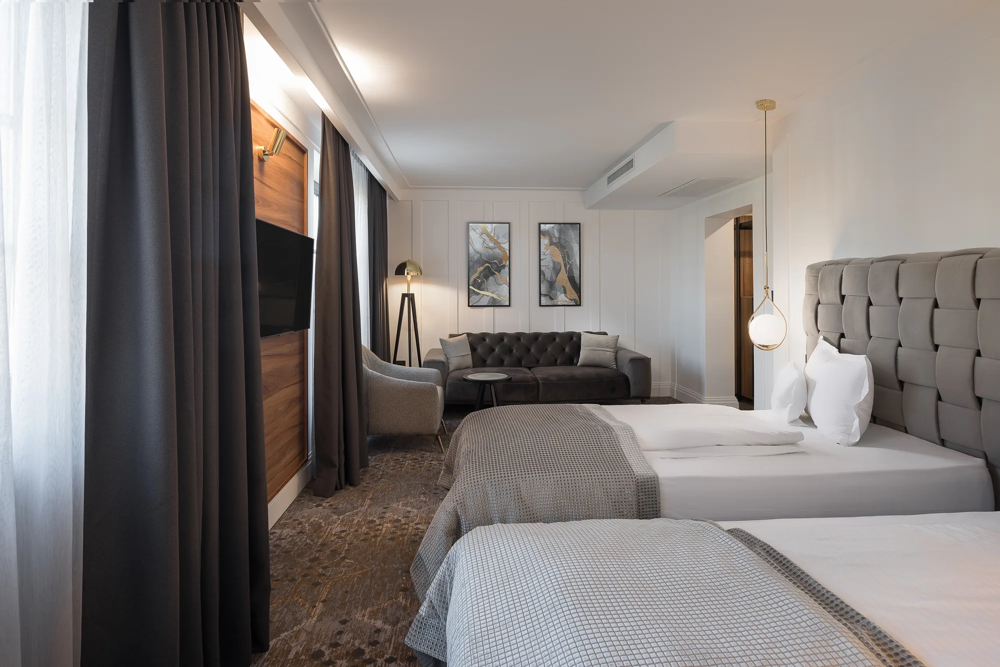 Amenajare interioara comerciala — DONNA ANA BOUTIQUE HOTEL, stil contemporan cu accente glam, Timisoara. Imagine 10 din 20