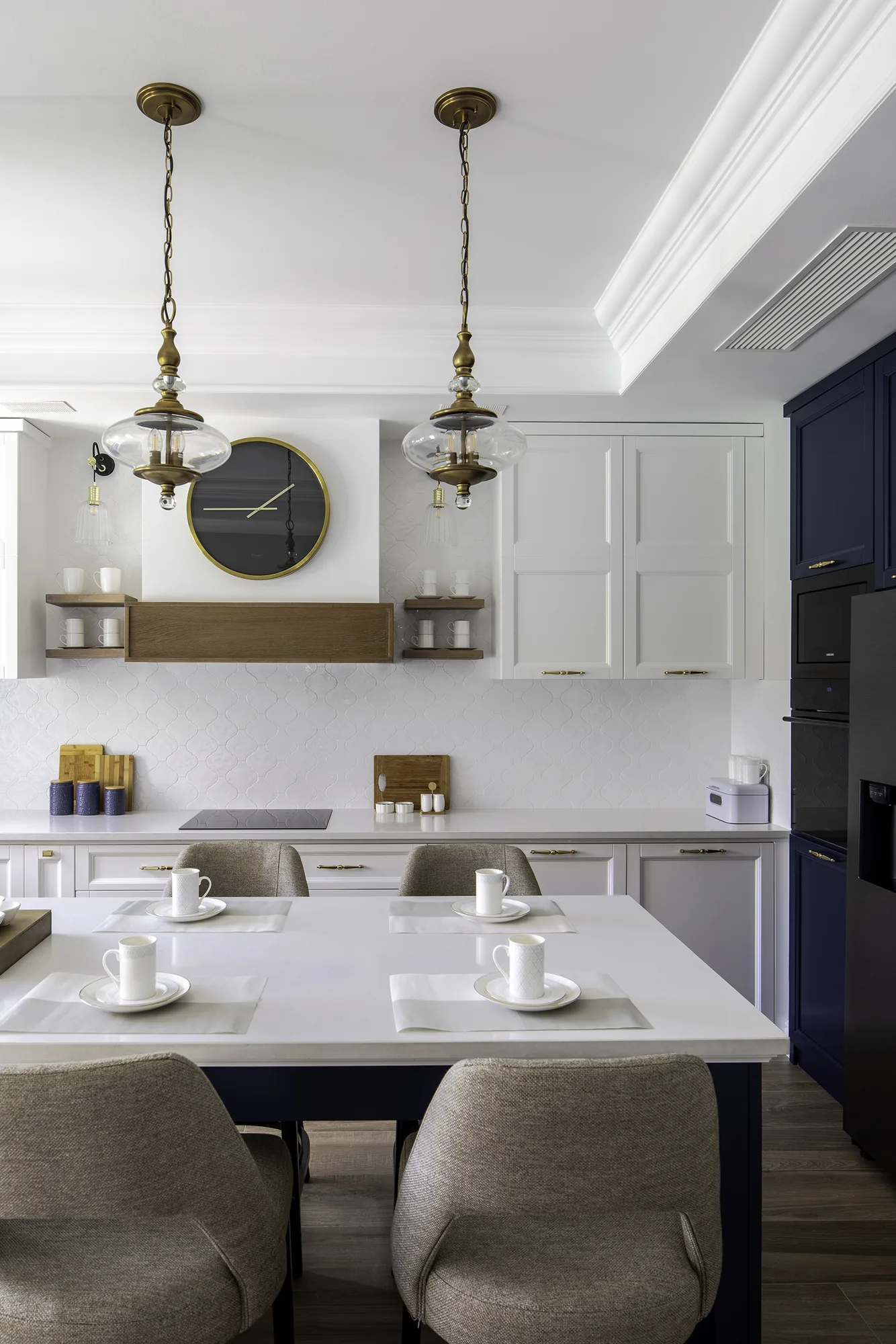 Amenajare interioara rezidentiala — Vila contemporana cozy, stil tranzitional, Timisoara. Imagine 8 din 11