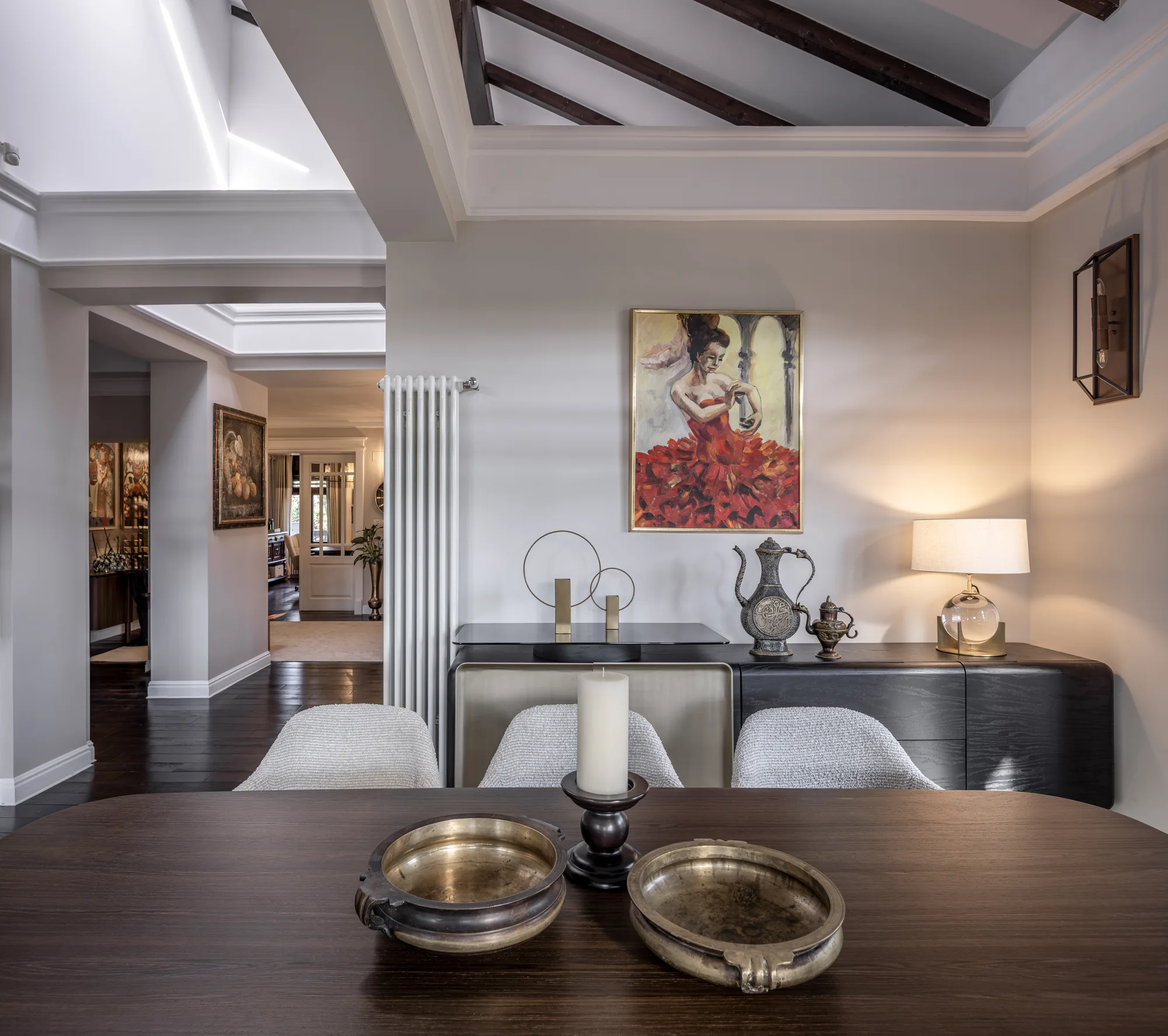 Amenajare interioara rezidentiala — PENTHOUSE ECLECTIC, stil tranzitional, Timisoara. Imagine 5 din 9