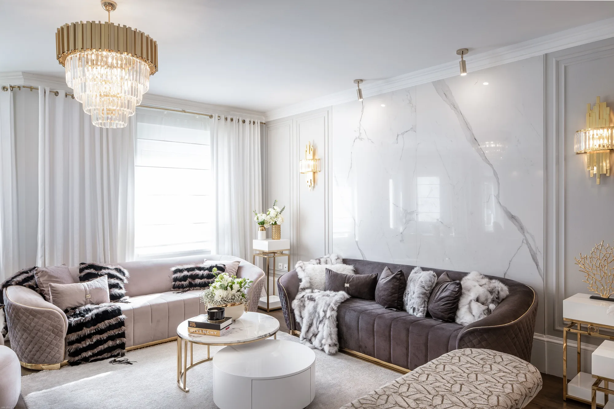 Amenajare interioara rezidentiala — VILA STIL GLAM, stil glam contemporan, Timisoara. Imagine 9 din 13