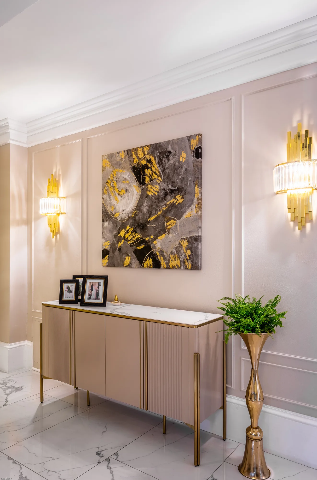 Amenajare interioara rezidentiala — VILA STIL GLAM, stil glam contemporan, Timisoara. Imagine 10 din 13