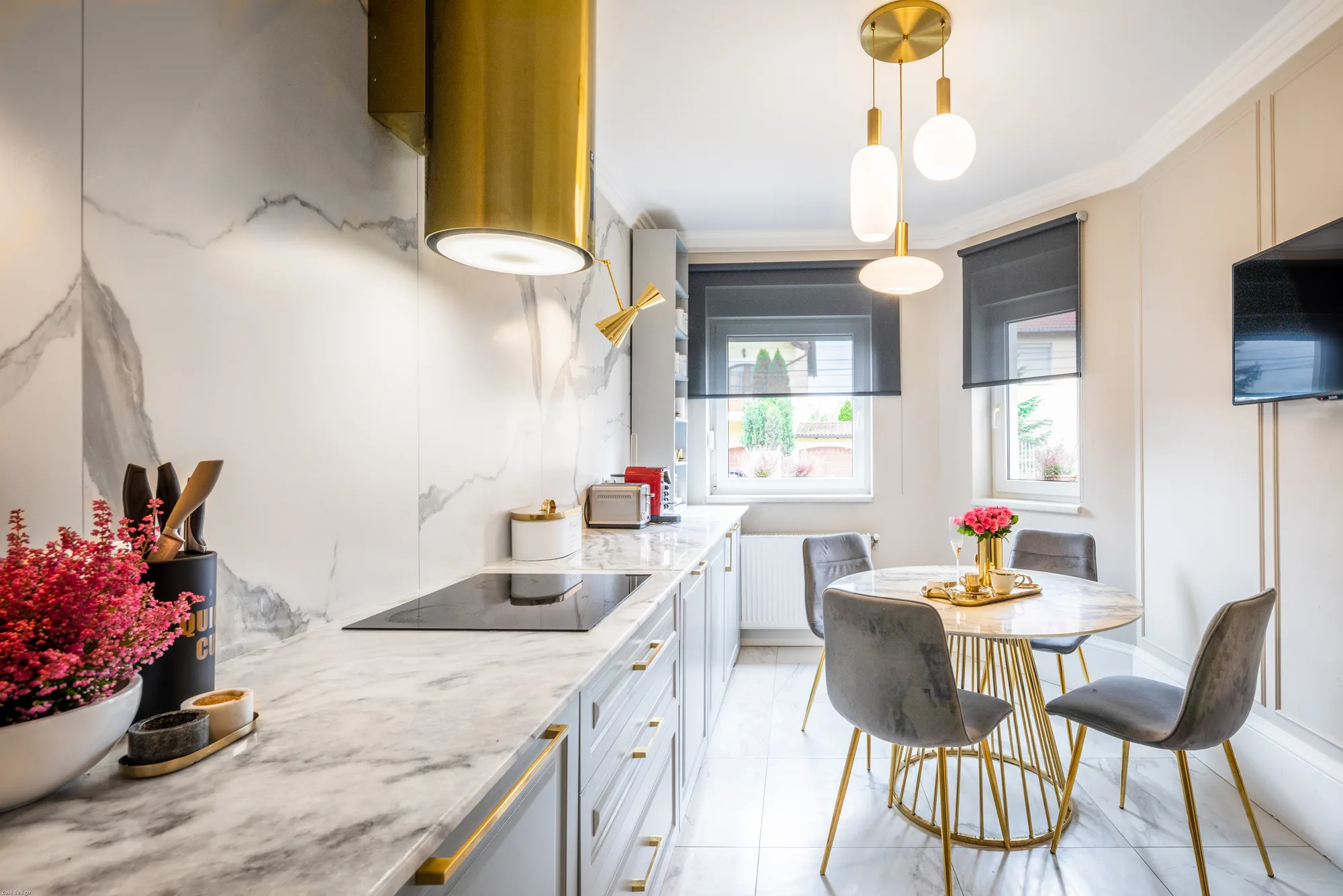 Amenajare interioara rezidentiala — VILA STIL GLAM, stil glam contemporan, Timisoara. Imagine 12 din 13