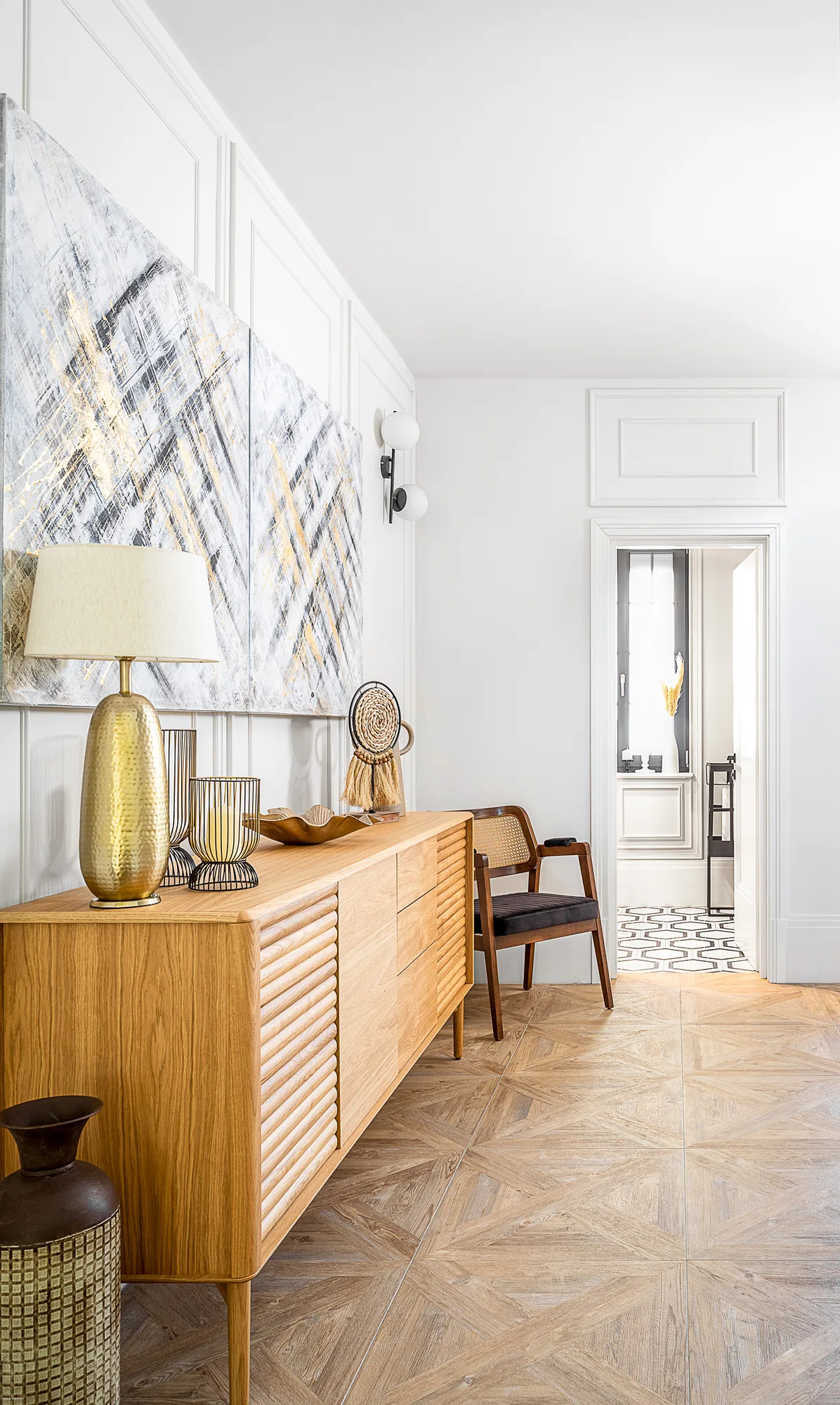 Amenajare interioara rezidentiala — VILA IN STIL FARMHOUSE CONTEMPORAN, stil farmhouse si rustic, Dumbravita. Imagine 3 din 22