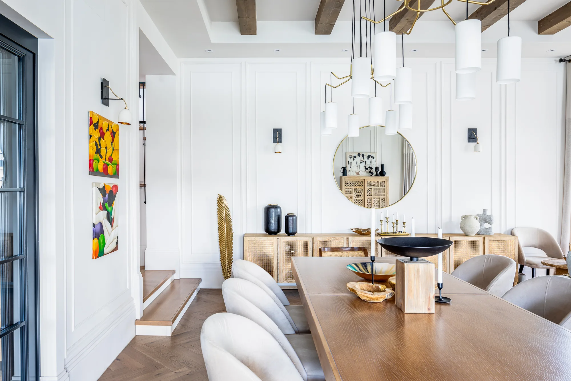 Amenajare interioara rezidentiala — VILA IN STIL FARMHOUSE CONTEMPORAN, stil farmhouse si rustic, Dumbravita. Imagine 11 din 22