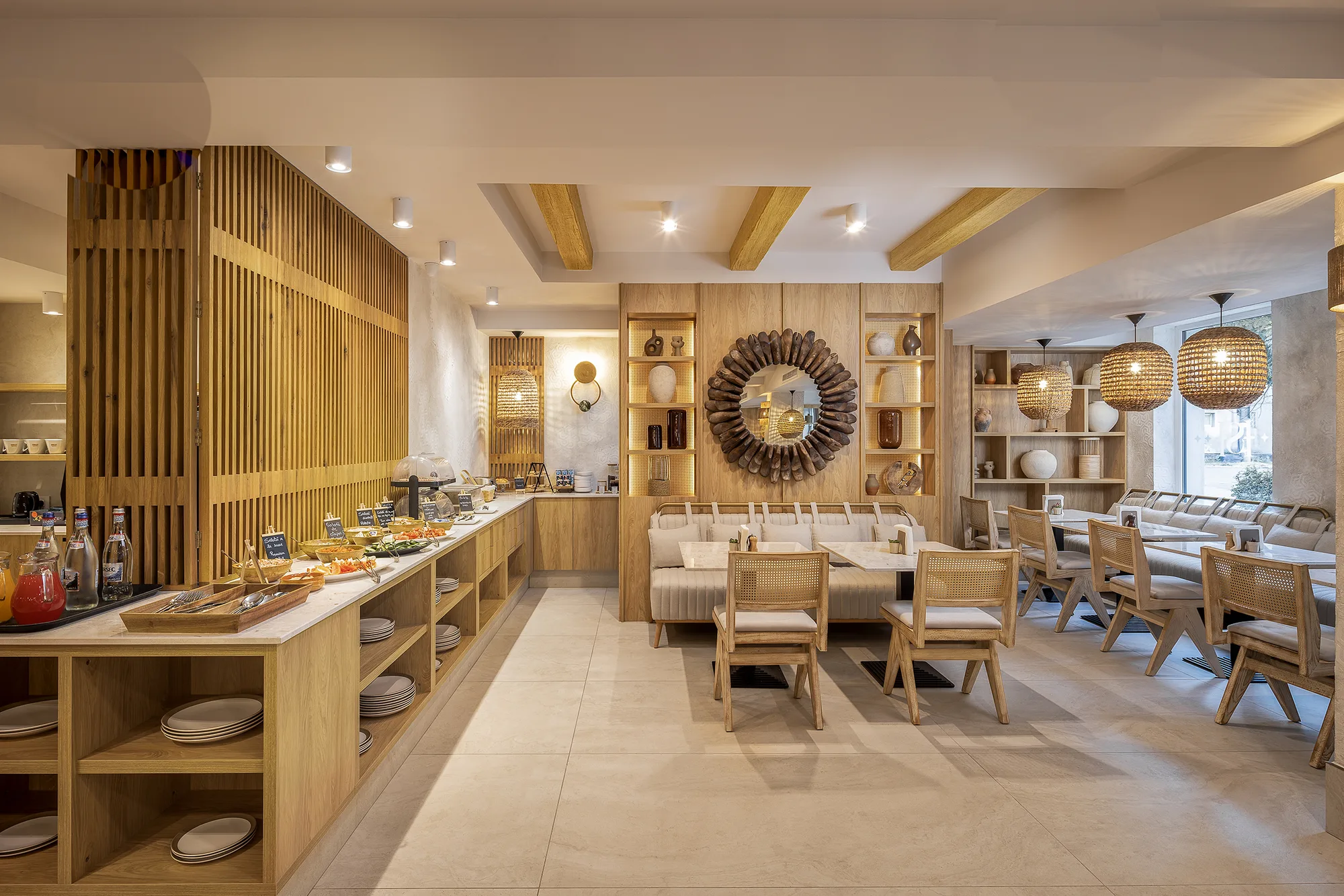 Amenajare interioara comerciala — HOTEL SERENITY, stil wabi sabi, Timisoara. Imagine 8 din 18