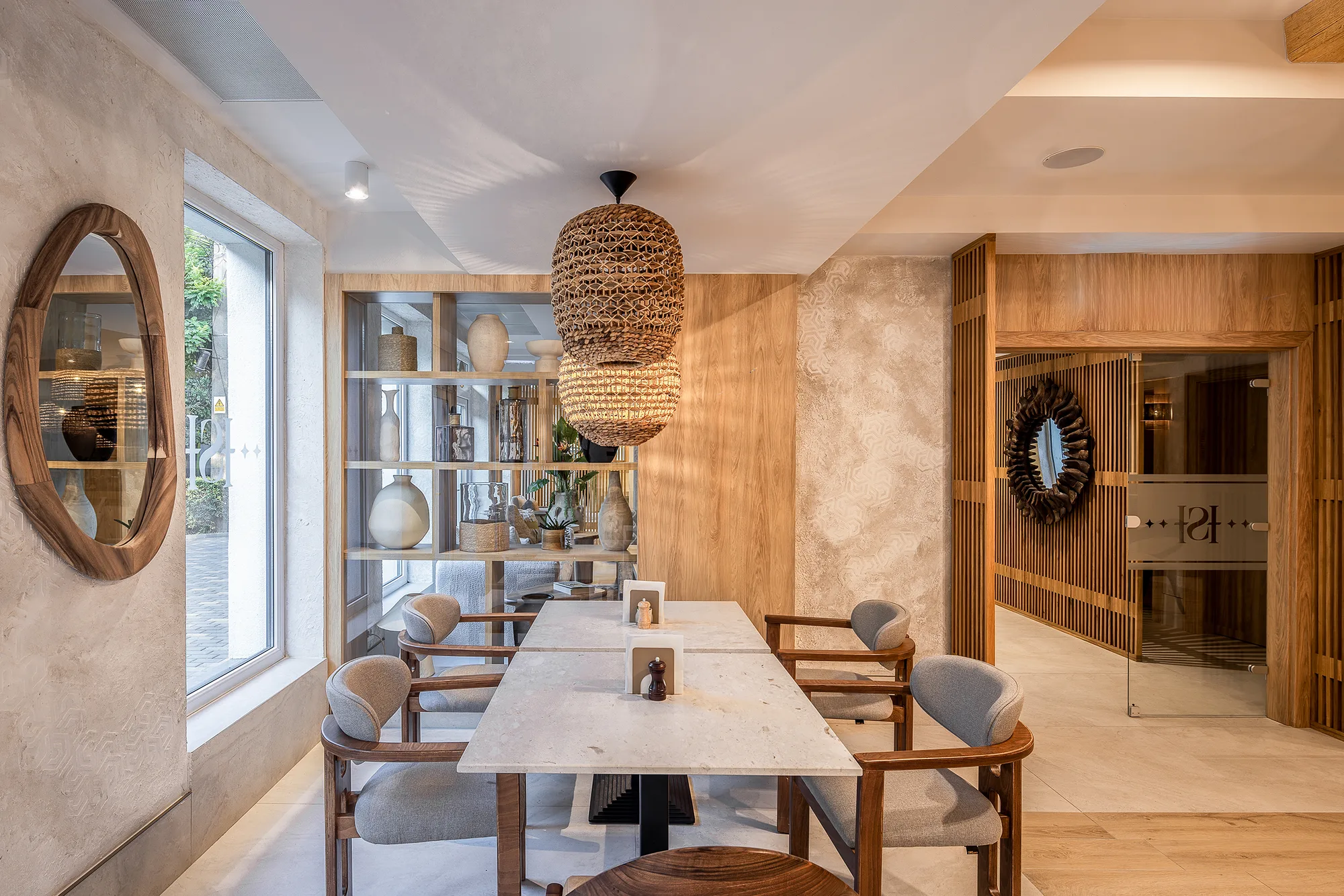 Amenajare interioara comerciala — HOTEL SERENITY, stil wabi sabi, Timisoara. Imagine 9 din 18