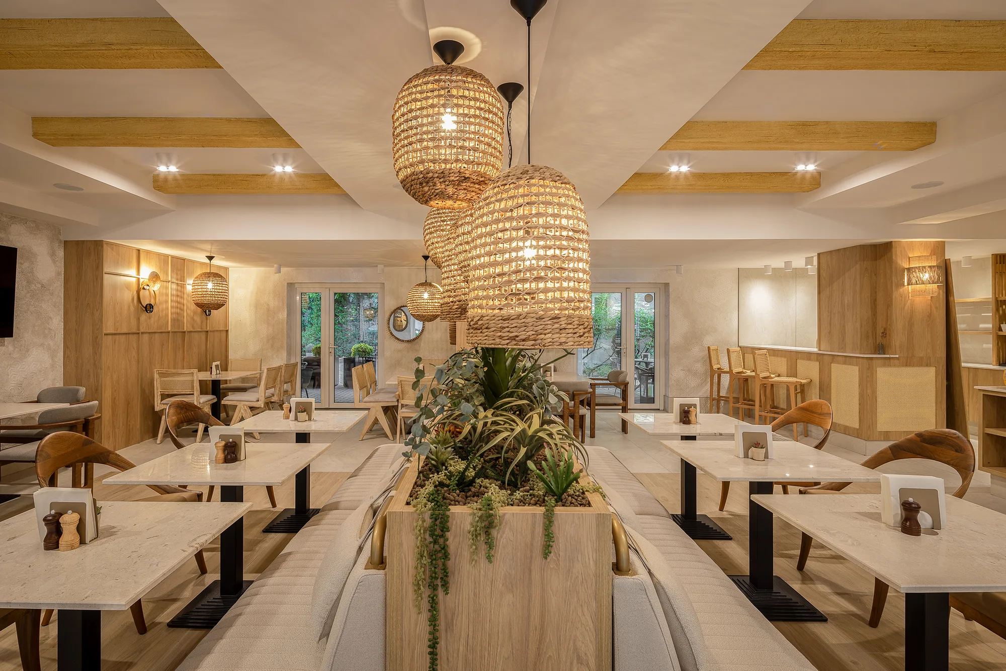 Amenajare interioara comerciala — HOTEL SERENITY, stil wabi sabi, Timisoara. Imagine 10 din 18