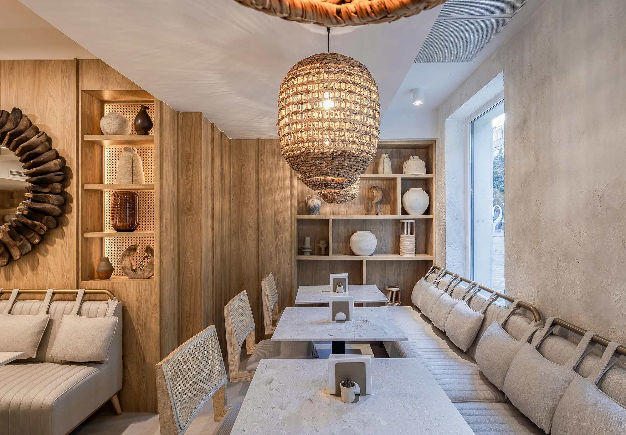 Amenajare interioara comerciala — HOTEL SERENITY, stil wabi sabi, Timisoara. Imagine 16 din 18
