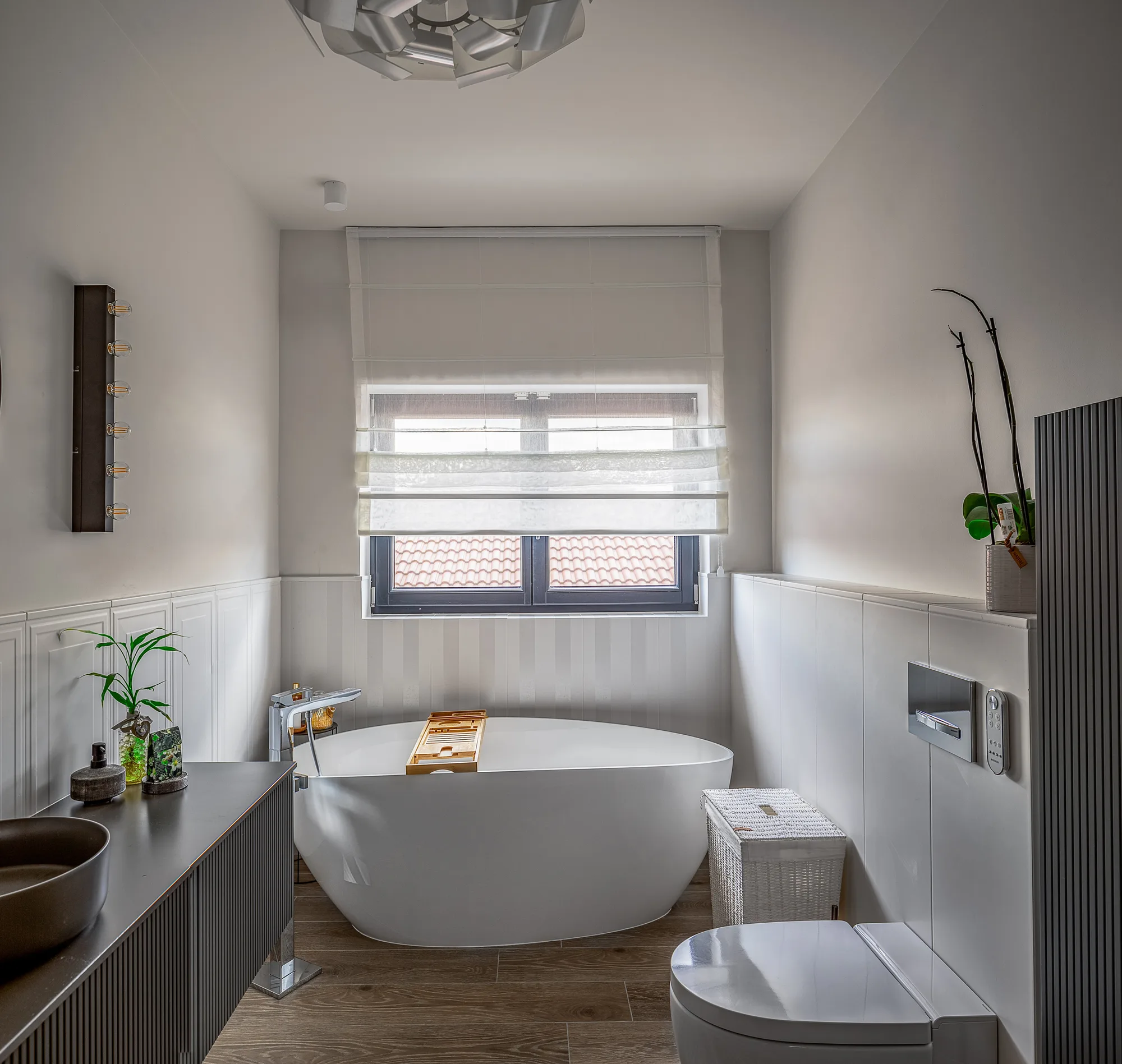 Amenajare interioara rezidentiala — VILA MODERNA CU INFLUENTE SCANDINAVE, stil contemporan, Timisoara. Imagine 15 din 15